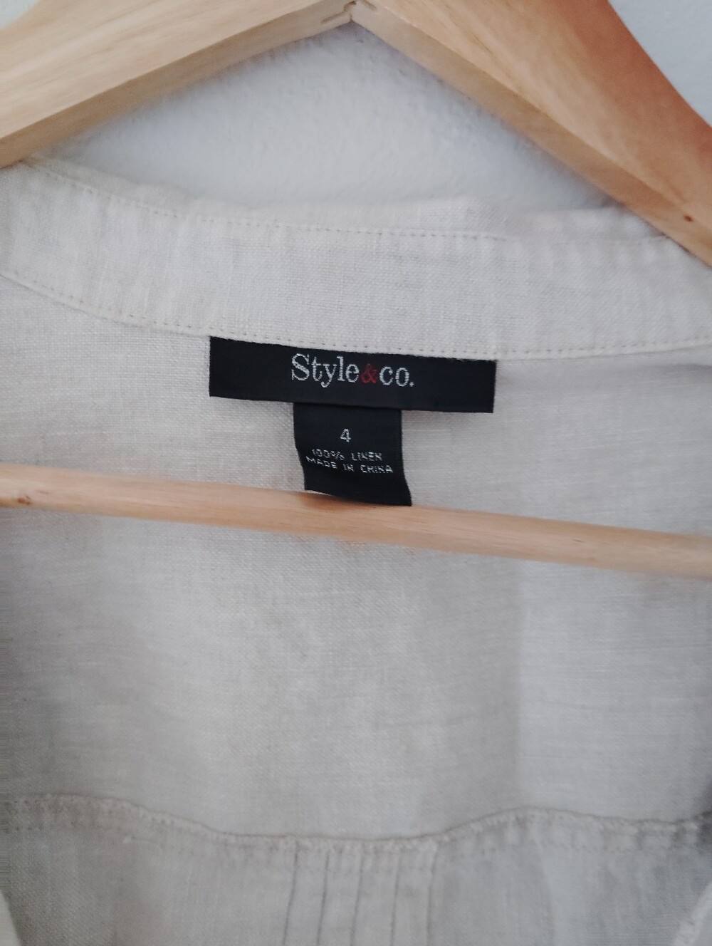 Style & Co Linen Dress - Picture 2 of 6